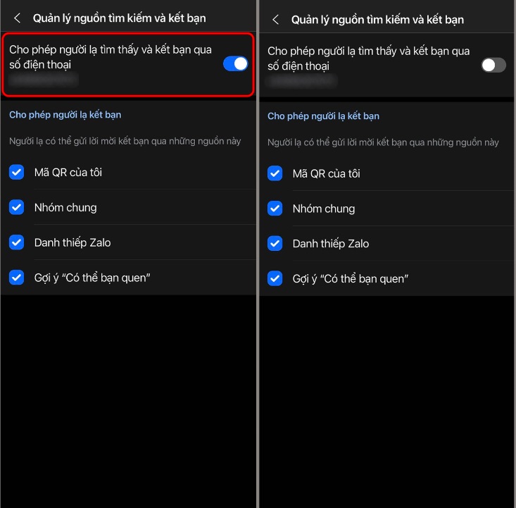 Cách chặn và bỏ chặn tìm Zalo qua số điện thoại - Thao tác trên Zalo cho điện thoại Android Cách chặn và bỏ chặn tìm Zalo qua số điện thoại - Thao tác trên Zalo cho điện thoại Android