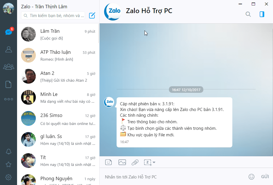 Tính năng đọc văn bản trên Zalo - Bật tính năng trong phần cài đặt Zalo Tính năng đọc văn bản trên Zalo - Bật tính năng trong phần cài đặt Zalo